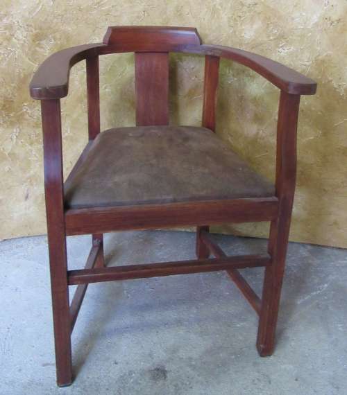 AWESOME, SOLID TEAK ANTIQUE CAPTAINS CHAIR IN FANTASTIC CONDITION!!! STUNNING FURNITURE...