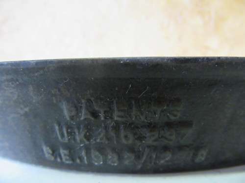 WOW WHAT A RARE FIND 1932 AGA PAN - USES ABLE ITEM STUNNING VINTAGE DECOR PATENS UK SE 1932 AGA