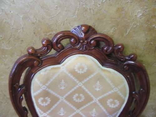 A MAGNIFICENT EXCLUSIVE 'ADAM BEDE' STYLE  HAND CARVED VICTORIAN CHAIRS IN GOOD CONDITION