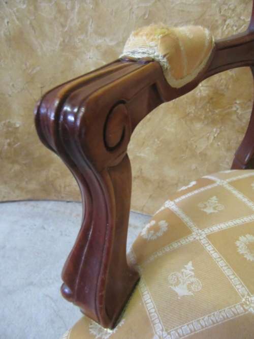 A MAGNIFICENT EXCLUSIVE 'ADAM BEDE' STYLE  HAND CARVED VICTORIAN CHAIRS IN GOOD CONDITION