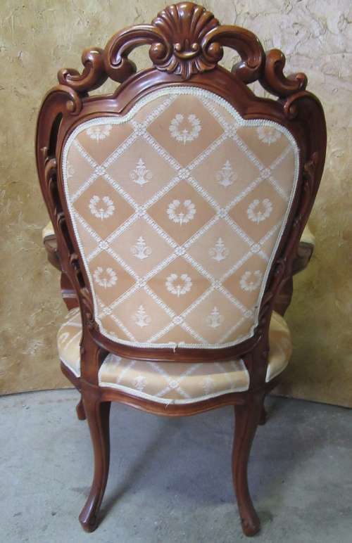 A MAGNIFICENT EXCLUSIVE 'ADAM BEDE' STYLE  HAND CARVED VICTORIAN CHAIRS IN GOOD CONDITION
