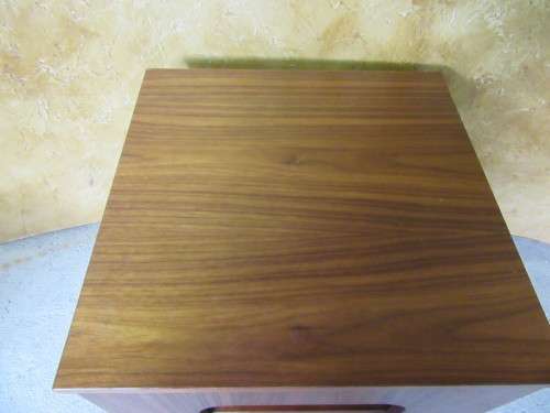 WOW  A STUNNING LARGE SIDE OR COFFEE TABLE WITH SHALFS ALMOST ART DECO FEEL TO THIS FANTASTIC PIECE