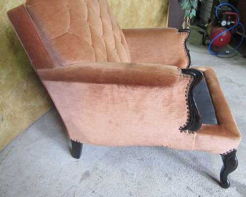 WHAT A RARE FIND A GORGEOUS SOLID IMBUIA GRAFTON EVEREST ARM CHAIR,