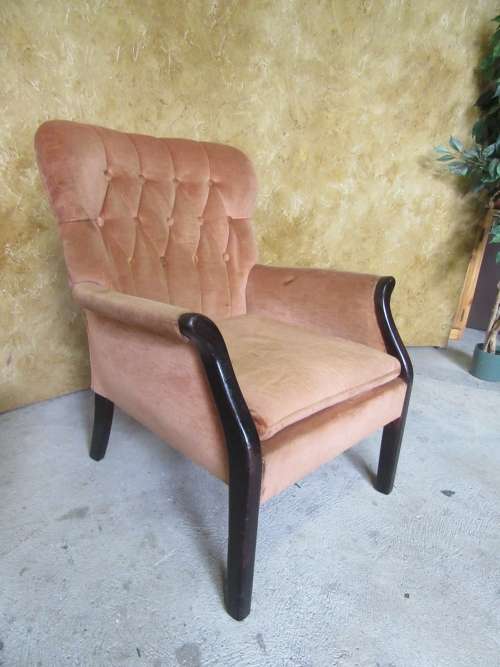 WHAT A RARE FIND A GORGEOUS SOLID IMBUIA GRAFTON EVEREST ARM CHAIR,