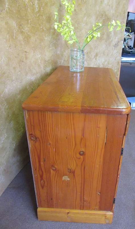 A MARVELOUS COTTAGE STYLE SERVER/CABINET A STUNNING PIECE THAT WILL MAKE A STATEMENT IN ANY ROOM