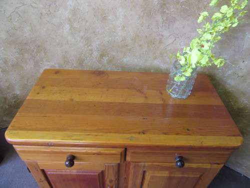 A MARVELOUS COTTAGE STYLE SERVER/CABINET A STUNNING PIECE THAT WILL MAKE A STATEMENT IN ANY ROOM