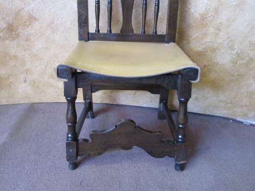 A SPECTACULAR EDWARDIAN STYLE OAK CHAIRS WITH FANTASTIC DETAIL IN STUNNING CONDITION!