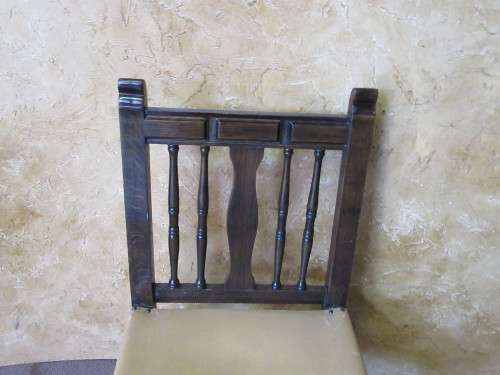 A SPECTACULAR EDWARDIAN STYLE OAK CHAIRS WITH FANTASTIC DETAIL IN STUNNING CONDITION!