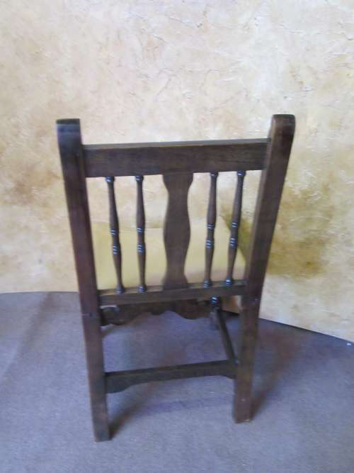 A SPECTACULAR EDWARDIAN STYLE OAK CHAIRS WITH FANTASTIC DETAIL IN STUNNING CONDITION!