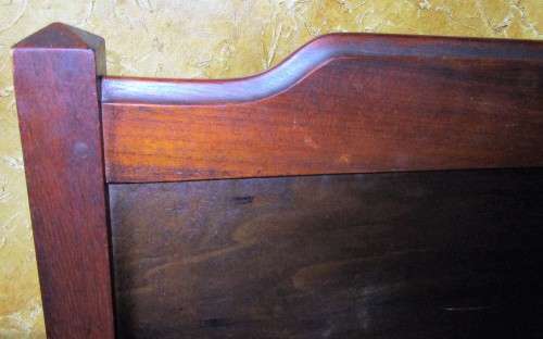 WOW STUNNING OAK VINTAGE/ANTIQUE SINGLE HEADBOARD & FOOT BOAR WITH BEAUTIFUL DESIGN ONE BID FOR ALL!