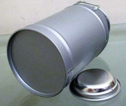 A Vintage aluminum Cream jug or Milk can It is a perfect collectible piece for your kitchen