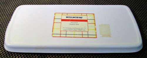 A Collectable Woolworths Melamine Snack Tray