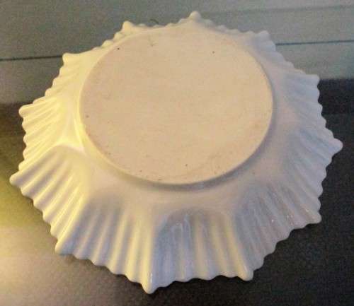 A AWESOME VINTAGE/ANTIQUE PORCELAIN DISPLAY PLATE/ COOKIE PLATE -