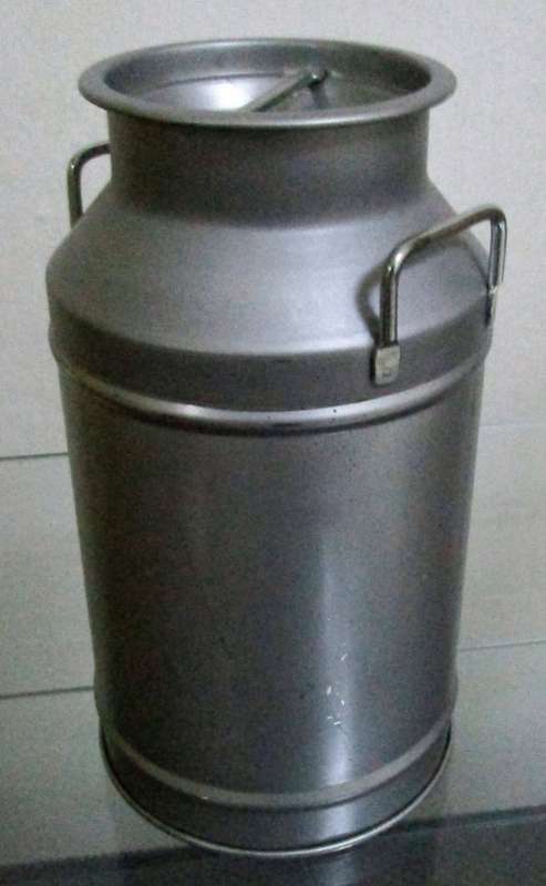 A Vintage aluminum Cream jug or Milk can It is a perfect collectible piece for your kitchen