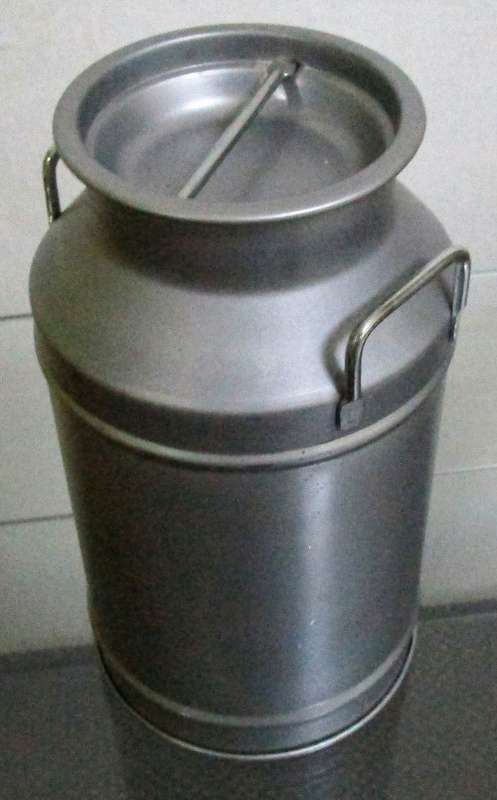 A Vintage aluminum Cream jug or Milk can It is a perfect collectible piece for your kitchen