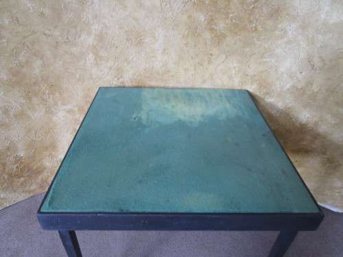 A FANTASTIC VINTAGE FOLD UP CARD TABLE - HANDY TABLE TO HAVE THAT YOU CAN USE FOLD UP AND STORE EASY