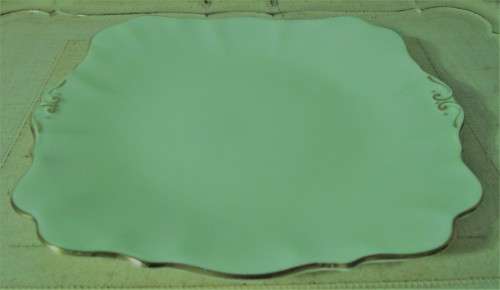 This lovely mid-century Cake Plate were made in England by Bell   China. A Beautiful Light Pastel