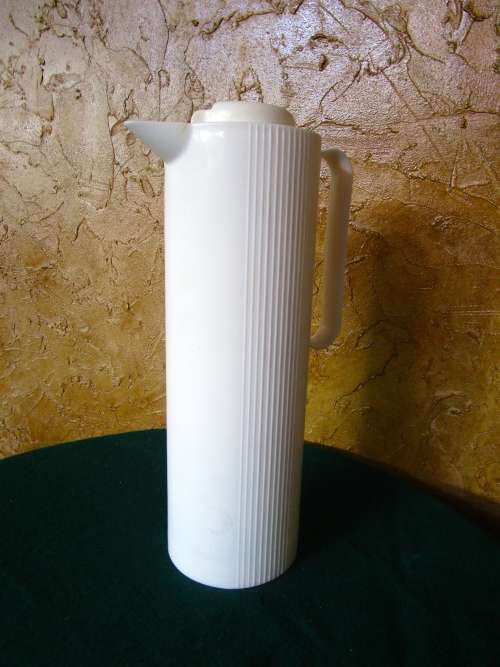 A LONG WHITE USABLE ADDIS FLASK