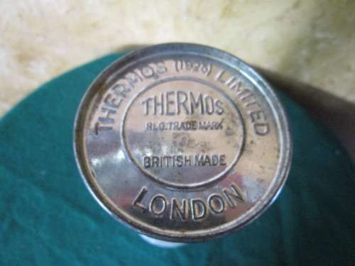 VINTAGE THERMOS FOOD FLASK MADE IN ENGLAND USEABLE ITEM