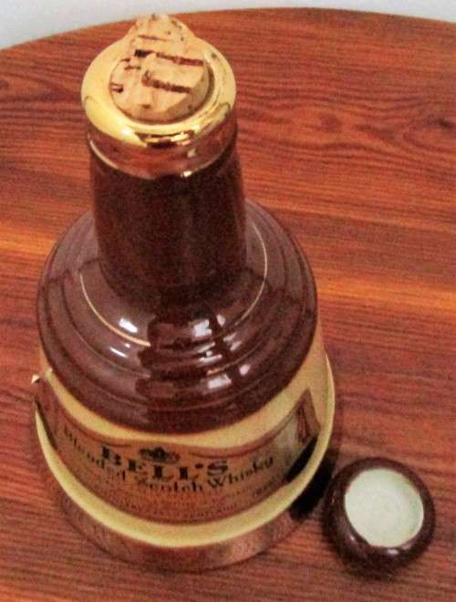 Bells Old Scotch Whisky bottle PERTH SCOTLAND BY WADE