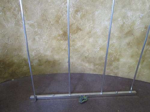 WOW STYLISH TALL FLOOR MOUNTED LIGHTS WILL LOOK FANTASTIC - EVEN BEHIND A COUCH