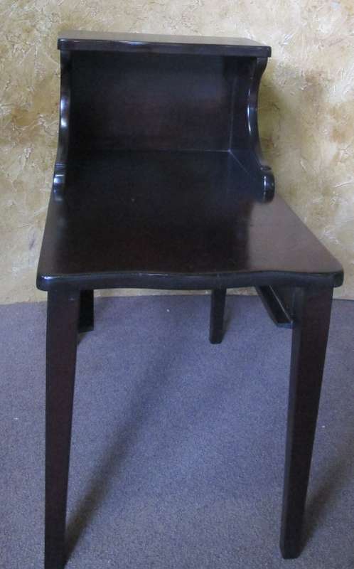 AN EXQUISITE VINTAGE/ANTIQUE IMBUIA TELEPHONE TABLE STUNNING PIECE