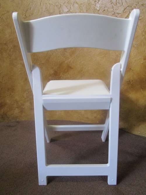 Stylish folding chair offering solid frame win resistant finish for both indoor and outdoor use,