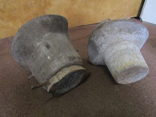 WOW WHAT A RARE FIND A ANTIQUE HAT MOULD WHAT A LOVLEY DECORATIVE ITEM