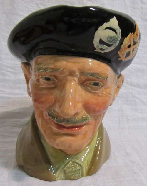 Up for your buying consideration is this stunning Royal Doulton BERNARD MONTGOMERY "MONTY" TOBY MUG
