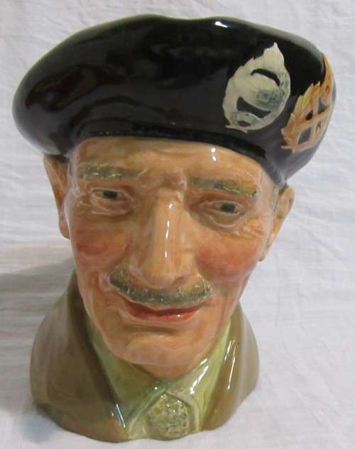Up for your buying consideration is this stunning Royal Doulton BERNARD MONTGOMERY "MONTY" TOBY MUG