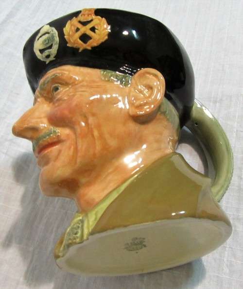 Up for your buying consideration is this stunning Royal Doulton BERNARD MONTGOMERY "MONTY" TOBY MUG