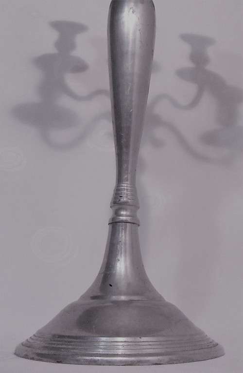 A Elegant Silver Aluminium Candelabra For Five Candles stunning centre piece(Height 71.5cm)