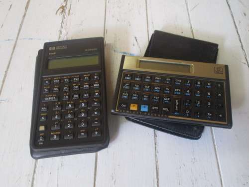 TWO SCIENTIFIC CALCULATORS - NOT TESTED - NEED NEW BATTERIES ON BID FOR BOTH