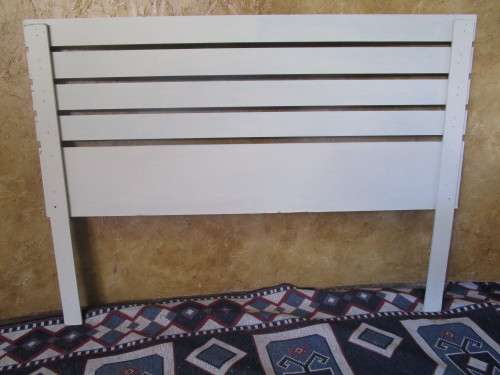 A GORGEOUS CHALK PAINTED DUBBLE HEAD BOARD