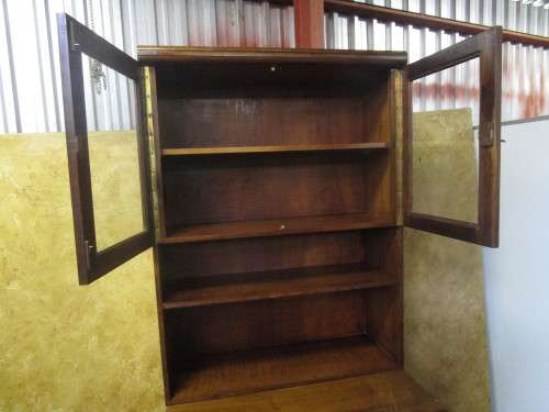 A GORGEOUS LIQOUR CABINET OR WILL LOOK THE PART IN A HOME OFFICE - LOVLEY PIECE TO CHALK PAINT