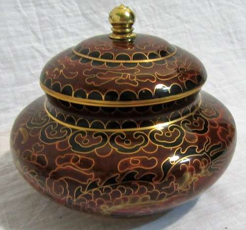 A very different Brass painted trinket box which gives you the opportunity to actively create a Boho