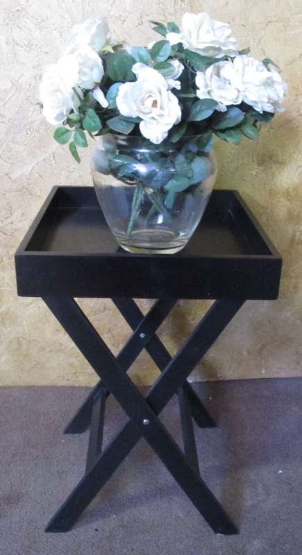 A MAGNIFICENT SHAPED BUTLERS TRAY, STUNNING ON YOUR PATIO!!!