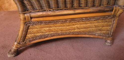 A VERY COMFORTABLE TWO SEATER SOFA COACH  FOR THE GARDEN OR PATIO