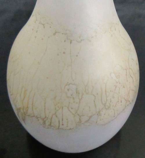 AN AMAZING CRYSTAL DECANTER  BY AZKAROT MADE IN  JHUDA IN ISRAEL - HAND PAINTED -