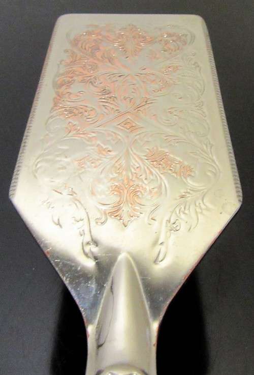Vintage silver plated  cake server or pastry server. Perfect for your next upcoming event!