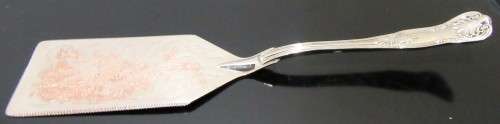 Vintage silver plated  cake server or pastry server. Perfect for your next upcoming event!