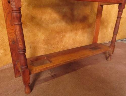 AN EXQUISITE ANTIQUE  HALL STAND & HAT STAND - STUNNING CARVINGS AND BEAUTIFUL DETAIL TO THIS PIECE