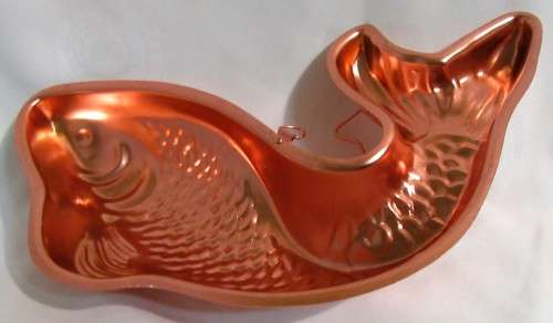 This is a classic jello or blancmange mold or Fish Mousse mould that has stood the test of time