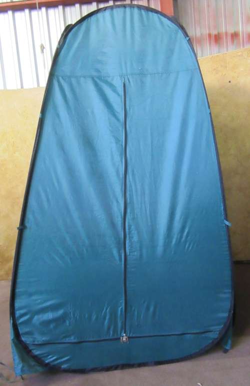 A Camp Gear Privacy Ensuite pops up in an instant for privacy - perfect as a changeroom or as a show