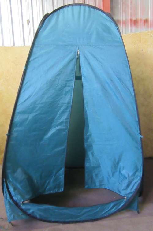 A Camp Gear Privacy Ensuite pops up in an instant for privacy - perfect as a changeroom or as a show