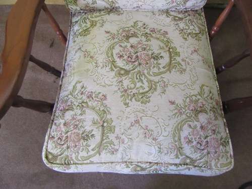 A MARVELOUS VINTAGE IMBUIA OCCASIONAL CHAIR IN EXCELLENT CONDITION