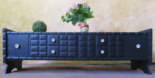 A VERY NICE CLEAN CHALK PAINTED - UNIT FOR PLASMA OR ENTERTAINMENT SYSTEM