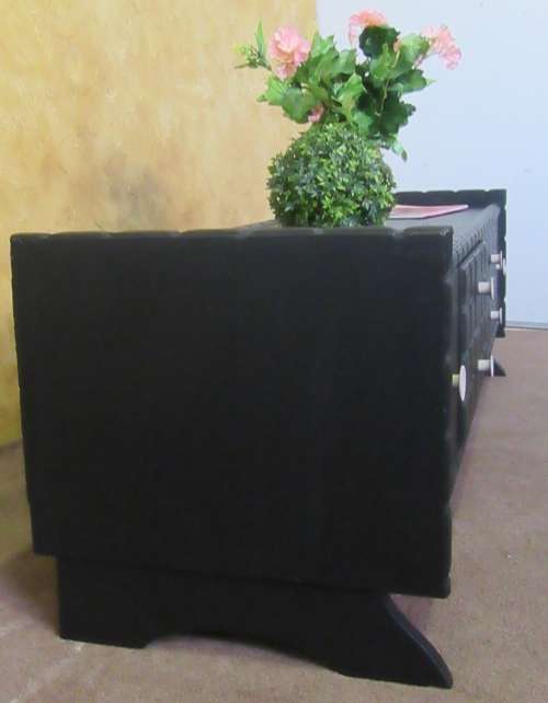 A VERY NICE CLEAN CHALK PAINTED - UNIT FOR PLASMA OR ENTERTAINMENT SYSTEM