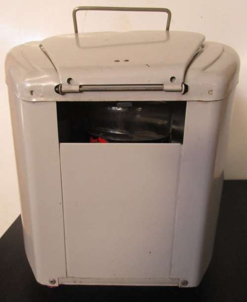 A LOVELY VINTAGE GAS HEATER - NOT TESTED - FANTASTIC VINTAGE DECOR