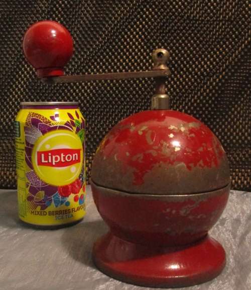 Mid century Italian Tre Spade Mod. Depositato Atomic Espresso Pepper Coffee Grinder Mill Very cool f
